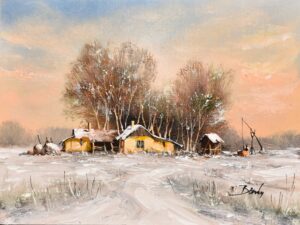 Benda Zoltán - Téli pirkadat