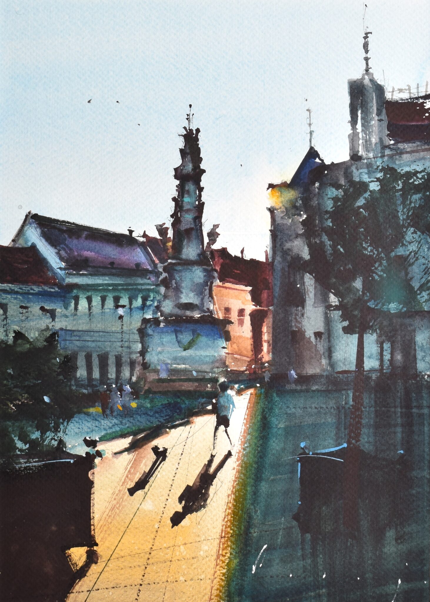 Suhaj Zoltán - Nagyatád, Szentháromság tér