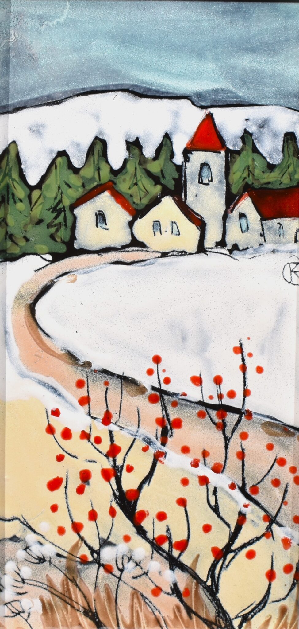 Fehér Kornélia - Téli táj