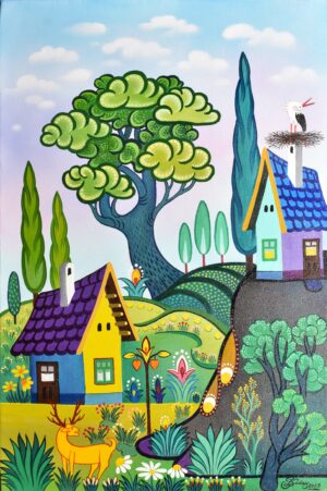 Koday László - A sárga szarvas