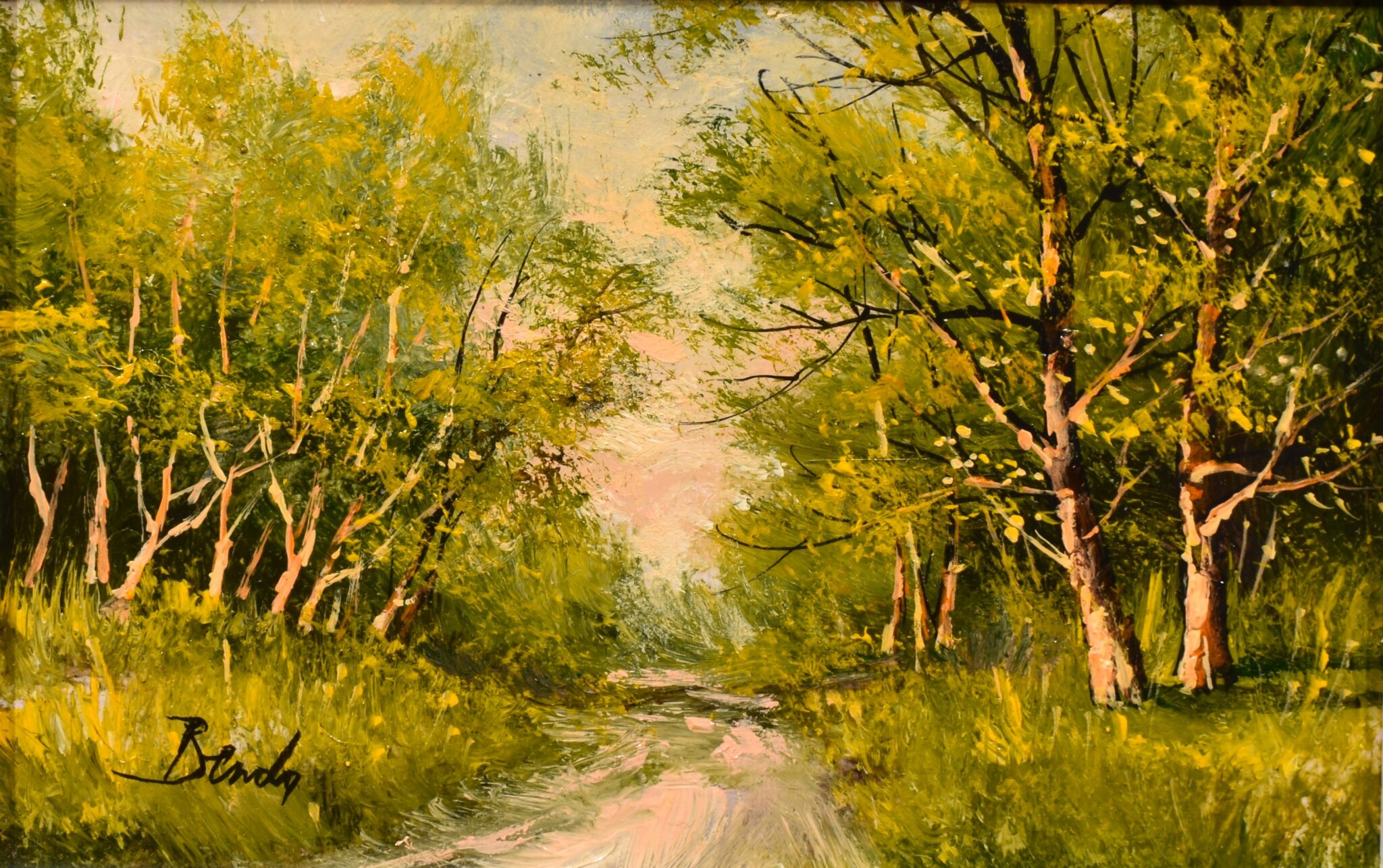 Benda Zoltán - Májusi erdő