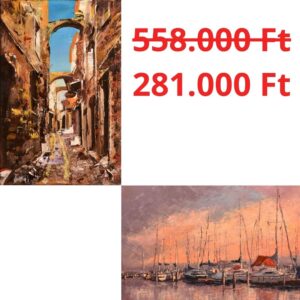 Műtárgyak akár féláron
